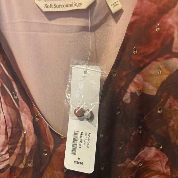 Soft Surroundings Rina sold dress NWT - Picture 7 of 9